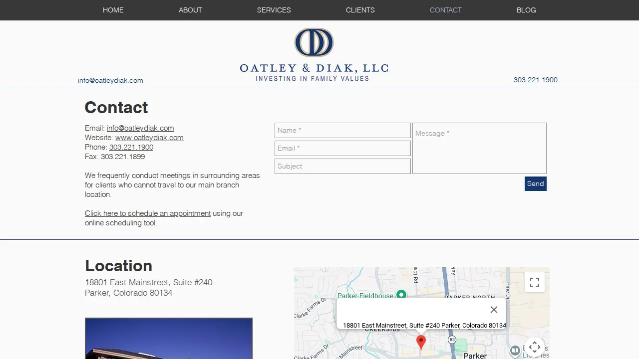 Oatley & Diak, LLC page