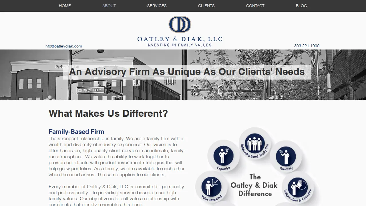 Oatley & Diak, LLC page