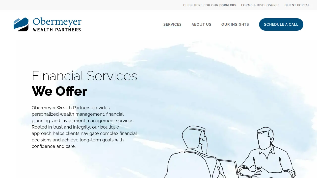 Obermeyer Wealth Partners page