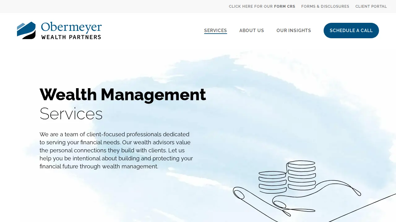 Obermeyer Wealth Partners page