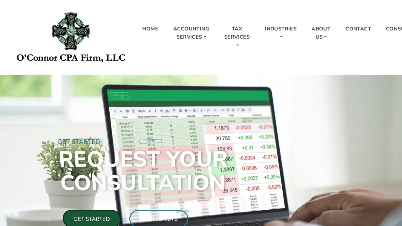 O'Connor CPA Firm, LLC website