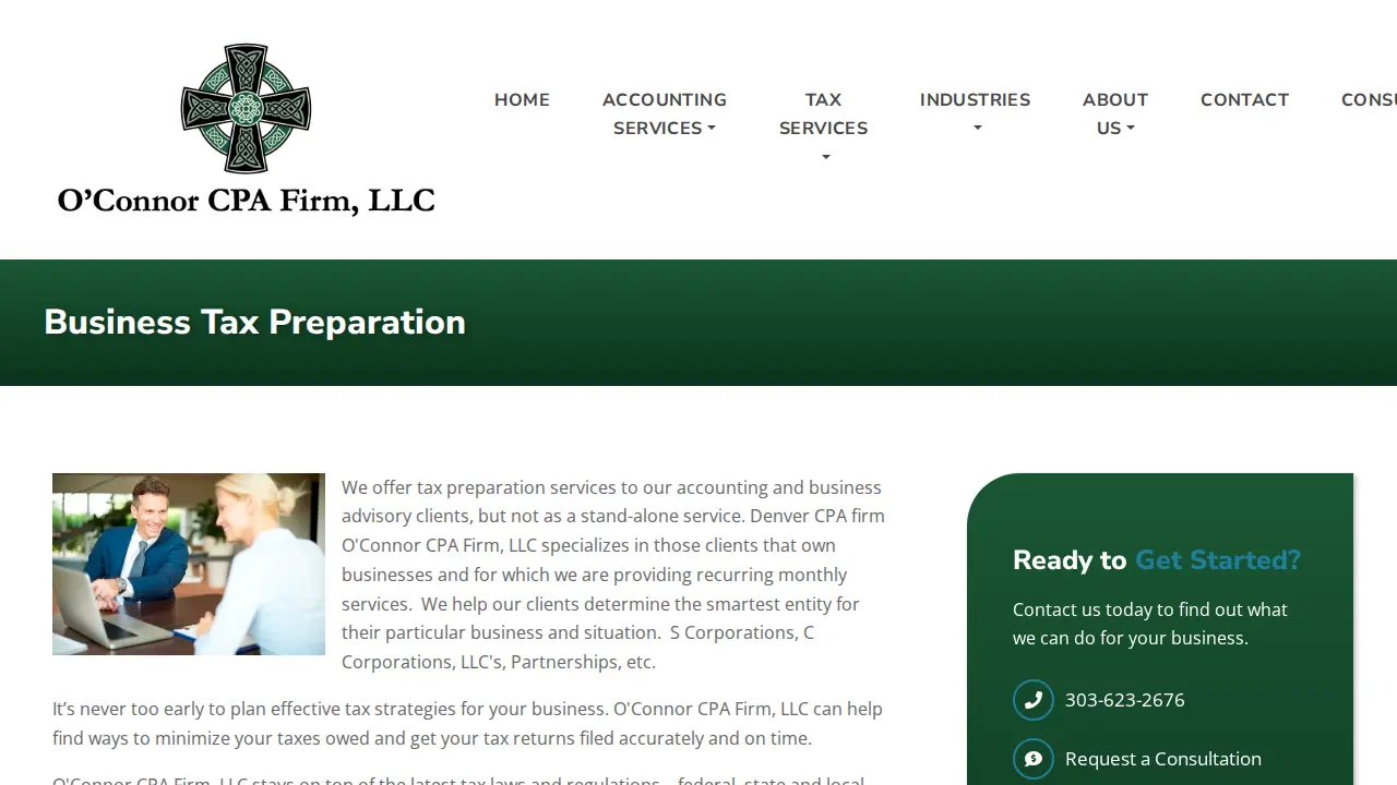 O'Connor CPA Firm, LLC page