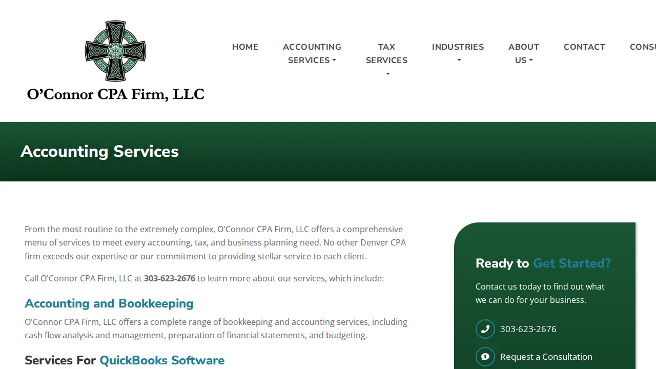 O'Connor CPA Firm, LLC page