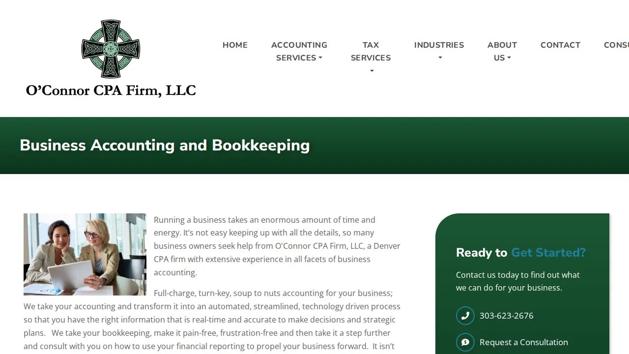 O'Connor CPA Firm, LLC page
