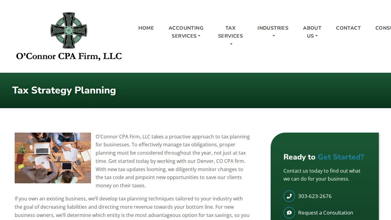 O'Connor CPA Firm, LLC page