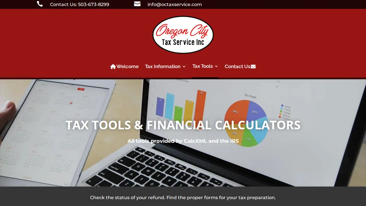 Oregon City Tax Service Inc page