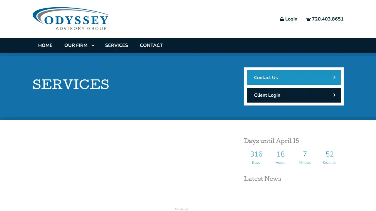 Odyssey Advisory Group, LLC page