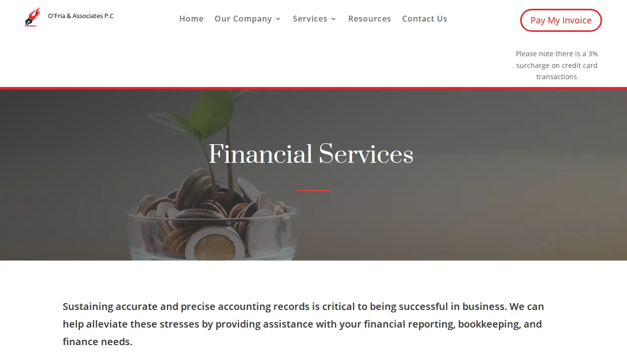 O'Fria & Associates, P.C. page