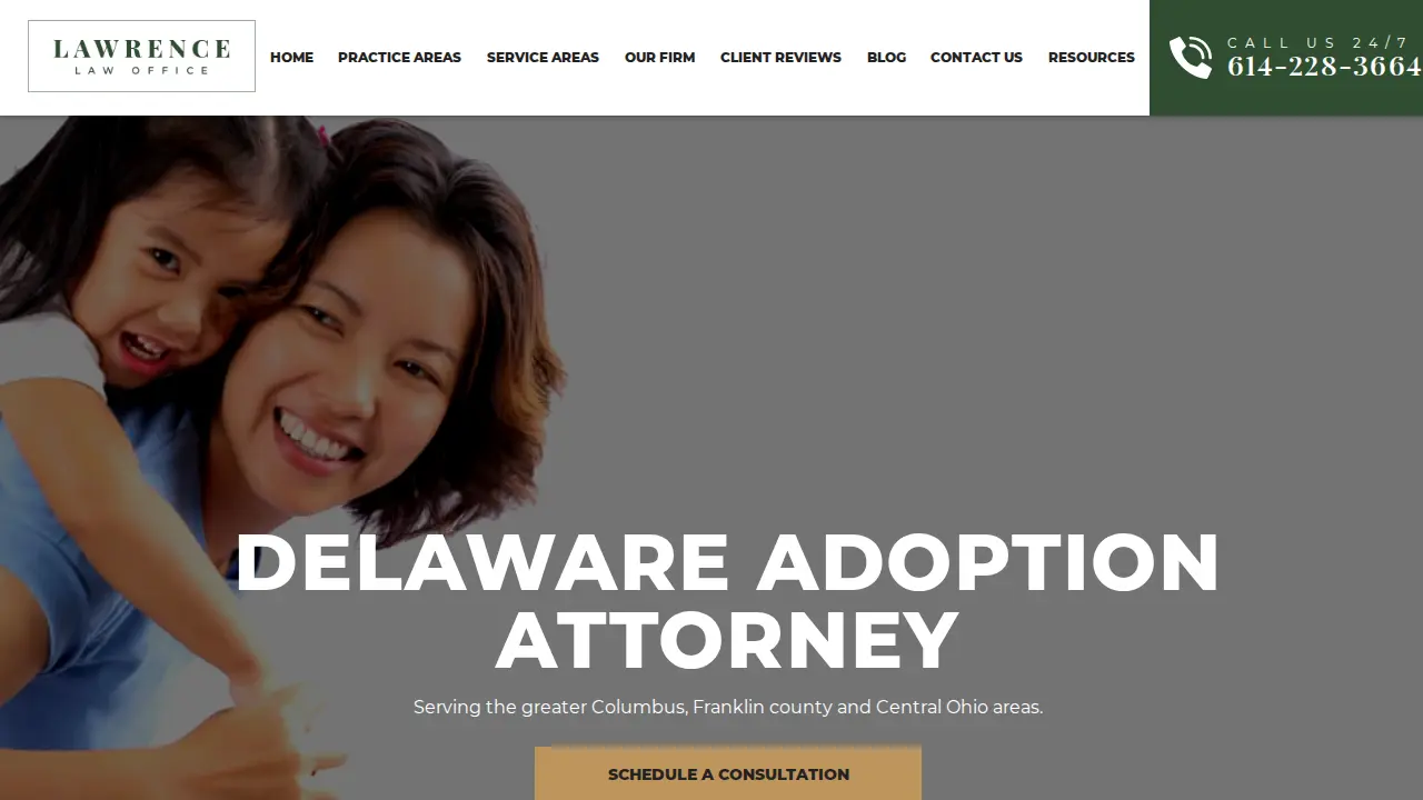 Lawrence Law Office page