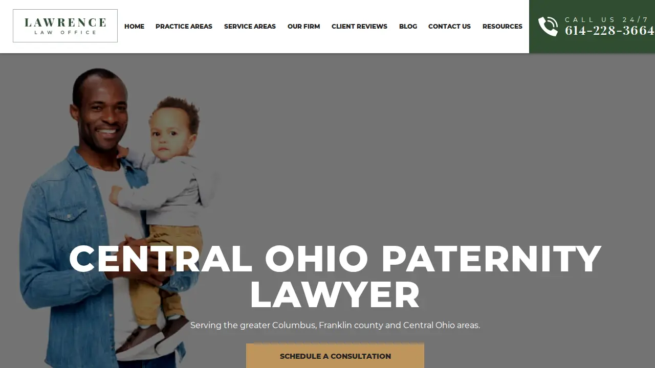 Lawrence Law Office page