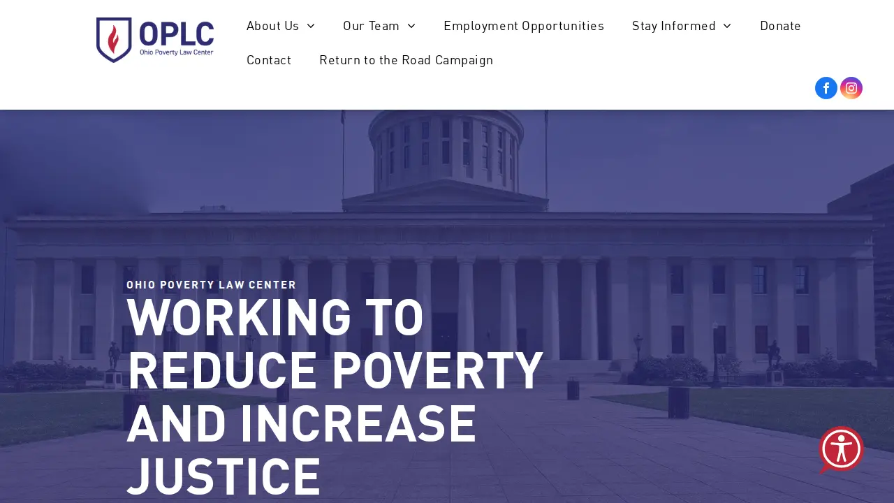 Ohio Poverty Law Center website