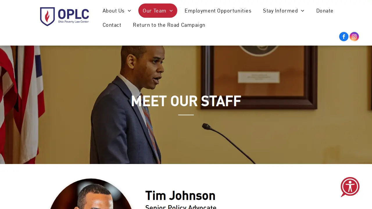 Ohio Poverty Law Center page