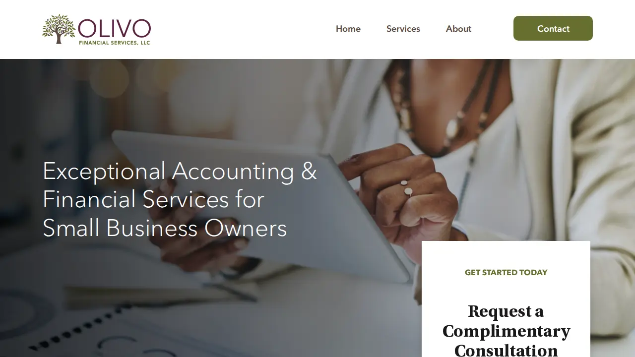 Olivo Financial Services, LLC website