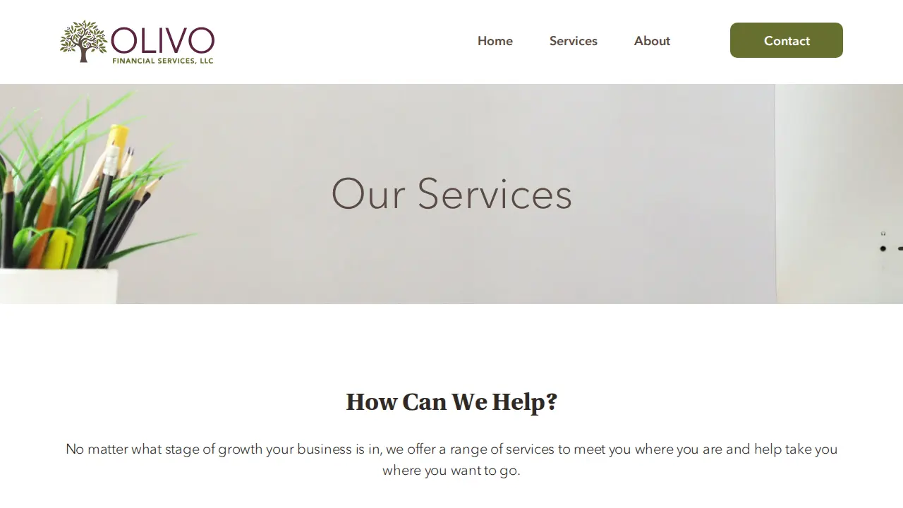 Olivo Financial Services, LLC page