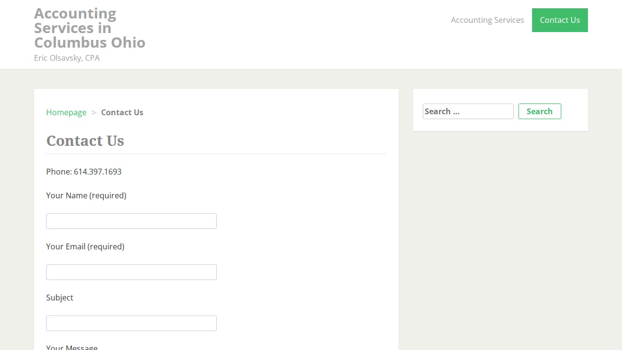 Olsavsky CPA page