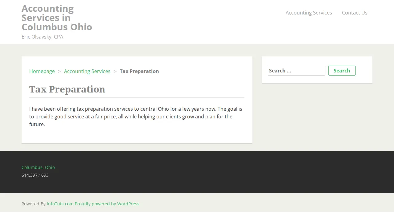 Olsavsky CPA page