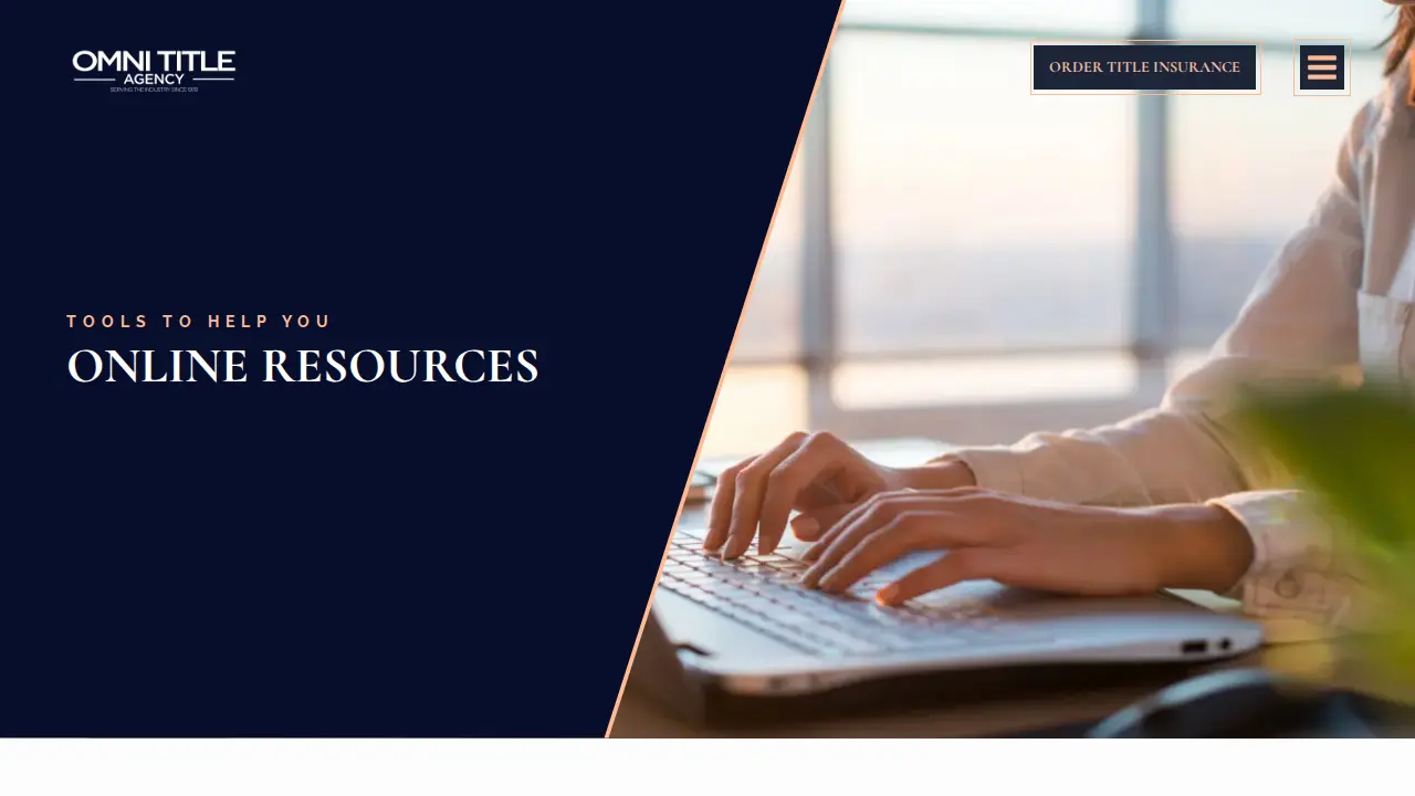 Omni Title Agency page