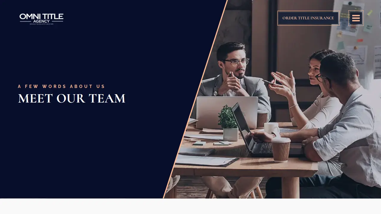 Omni Title Agency page