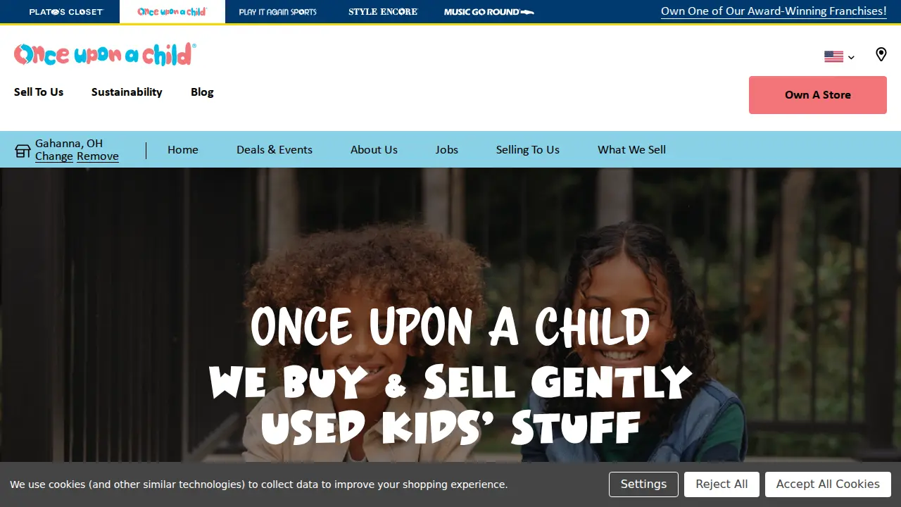 Once Upon A Child Gahanna page