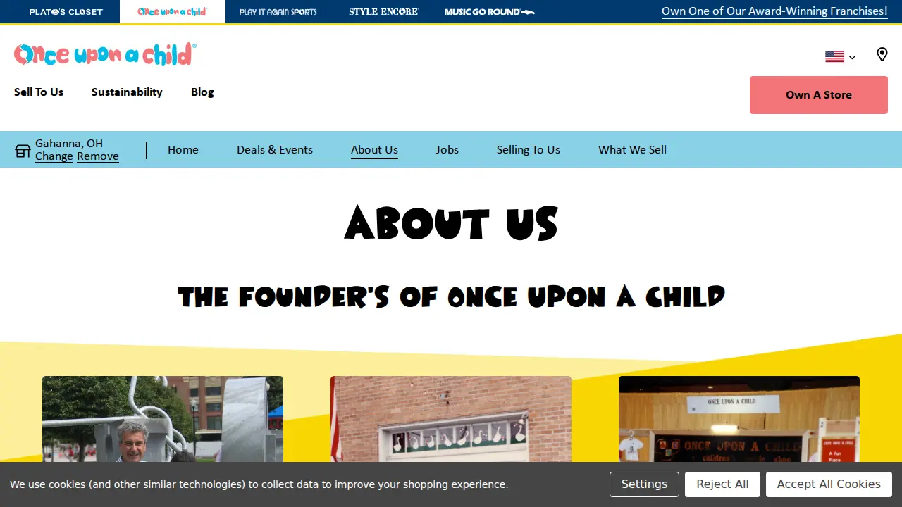 Once Upon A Child Gahanna page