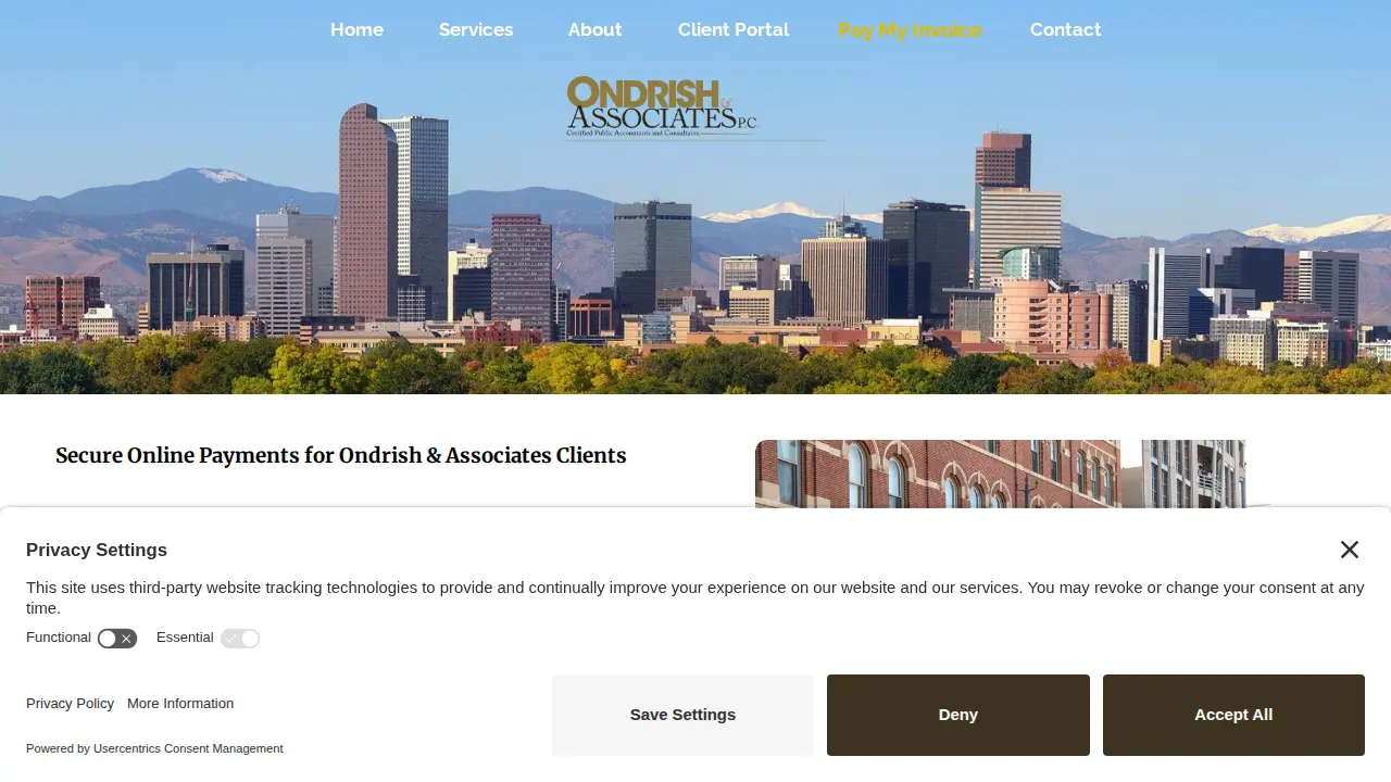 Ondrish & Associates, PC page