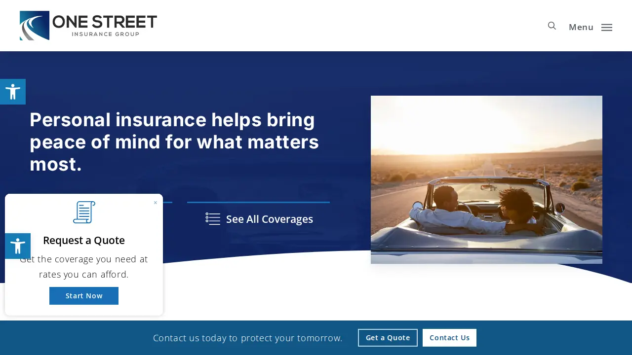 One Street Insurance Group page