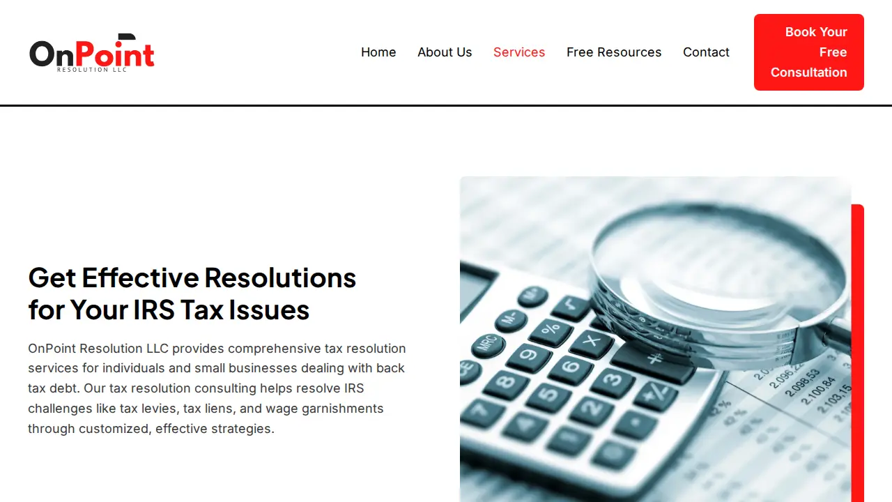OnPoint Resolution LLC page