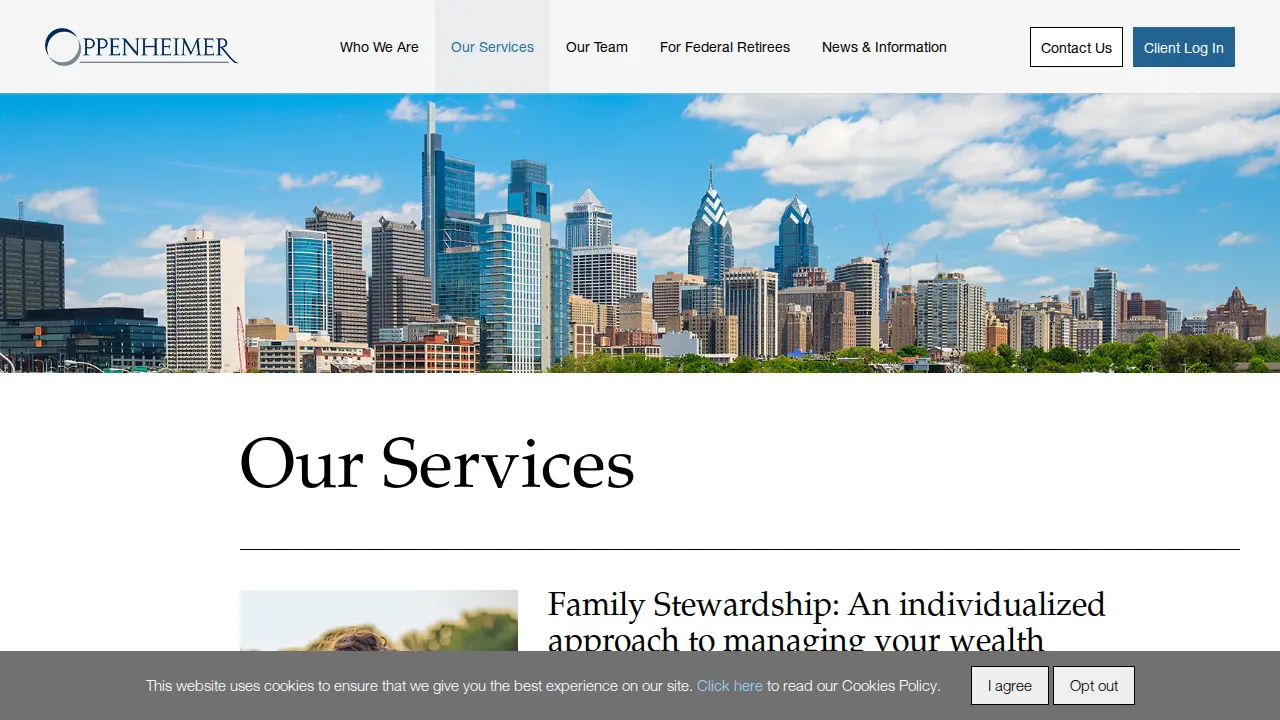 Haddon Township Group of Oppenheimer page