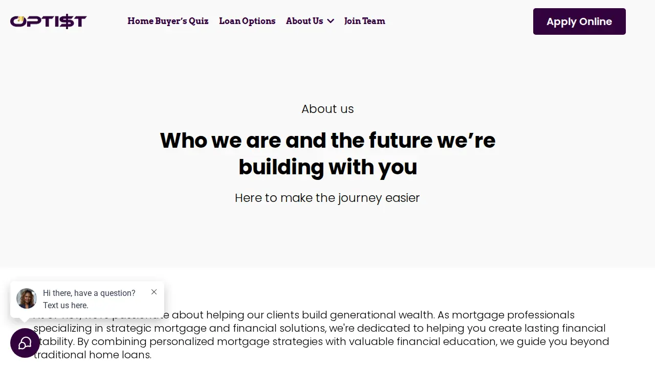 OPTIST INC page