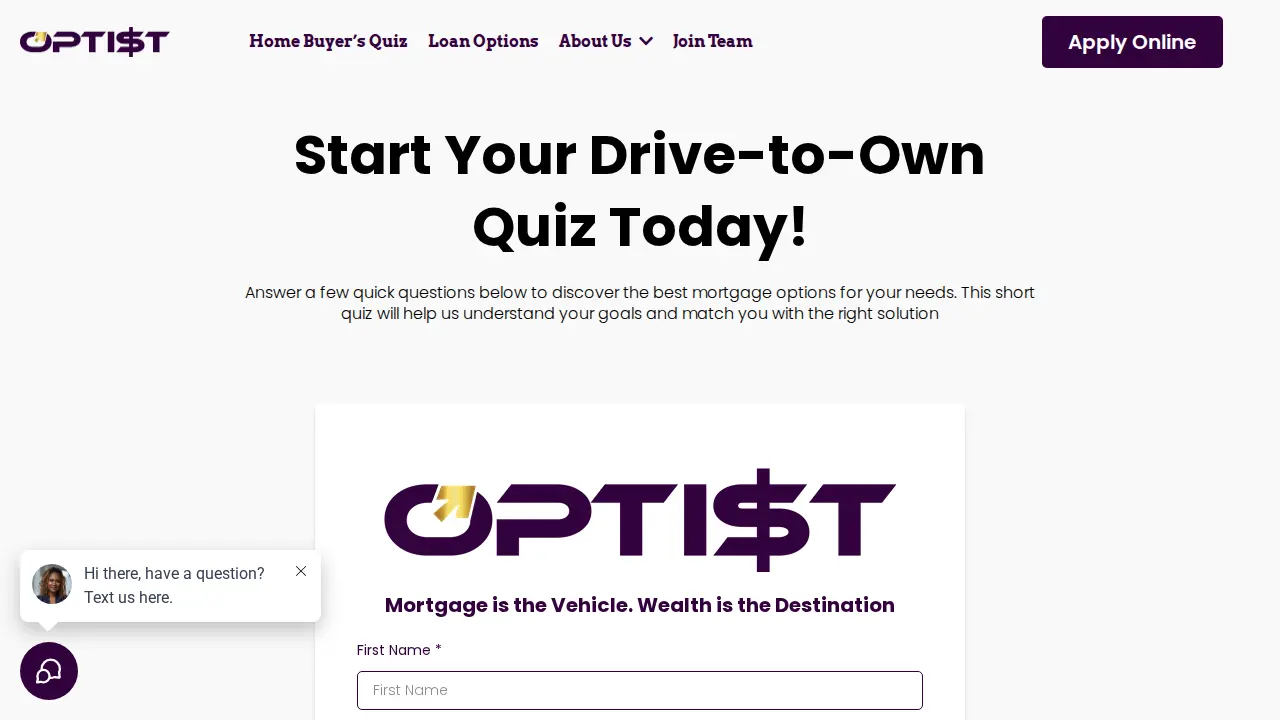 OPTIST INC page