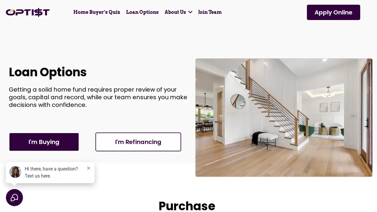 OPTIST INC page
