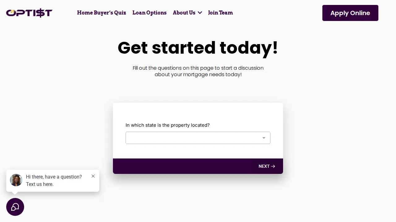 OPTIST INC page