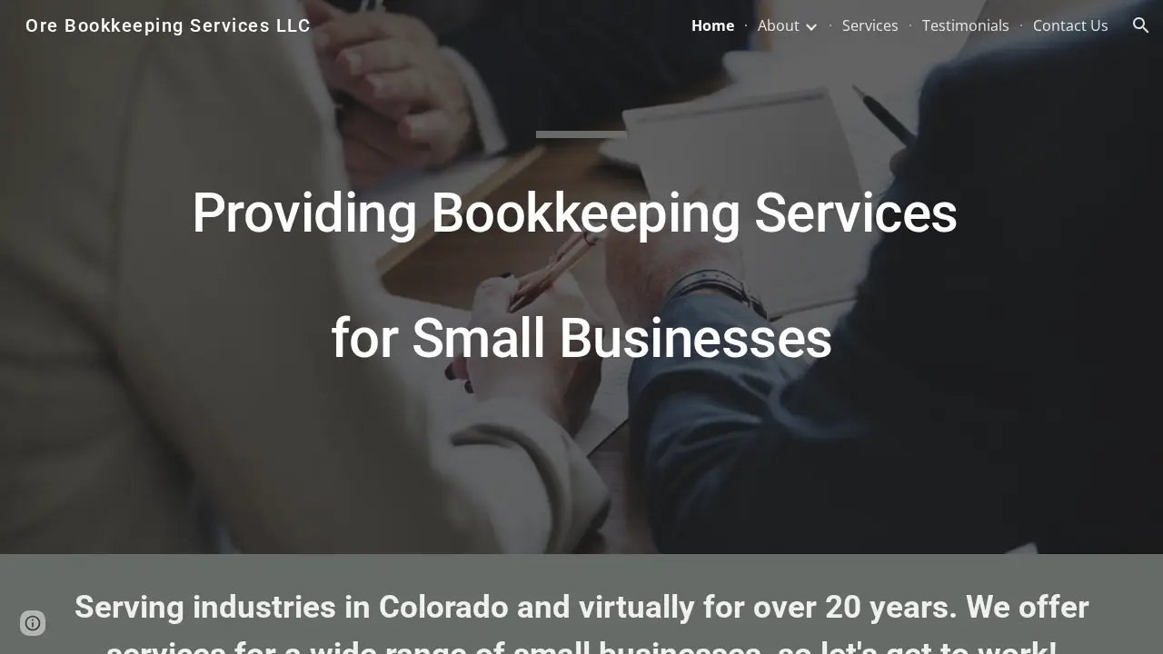 Ore Bookkeeping Services LLC