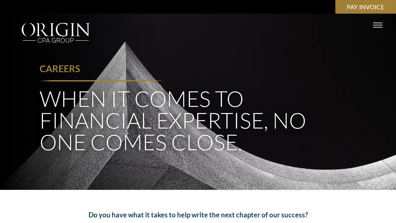 Origin CPA Group page