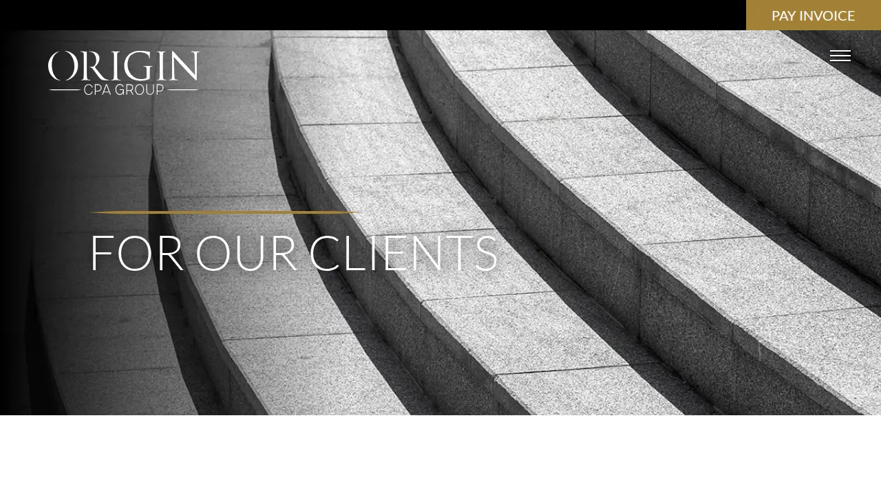 Origin CPA Group page