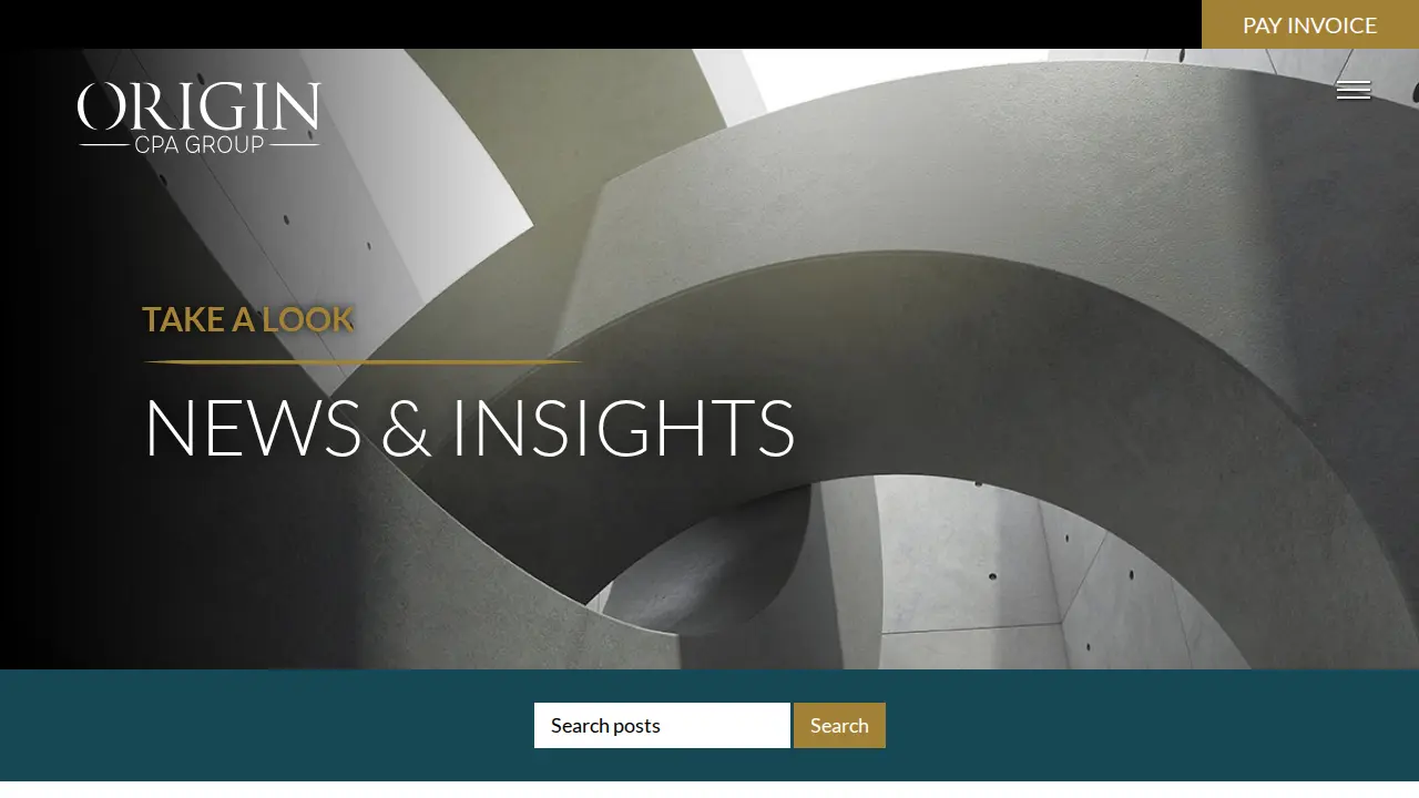 Origin CPA Group page