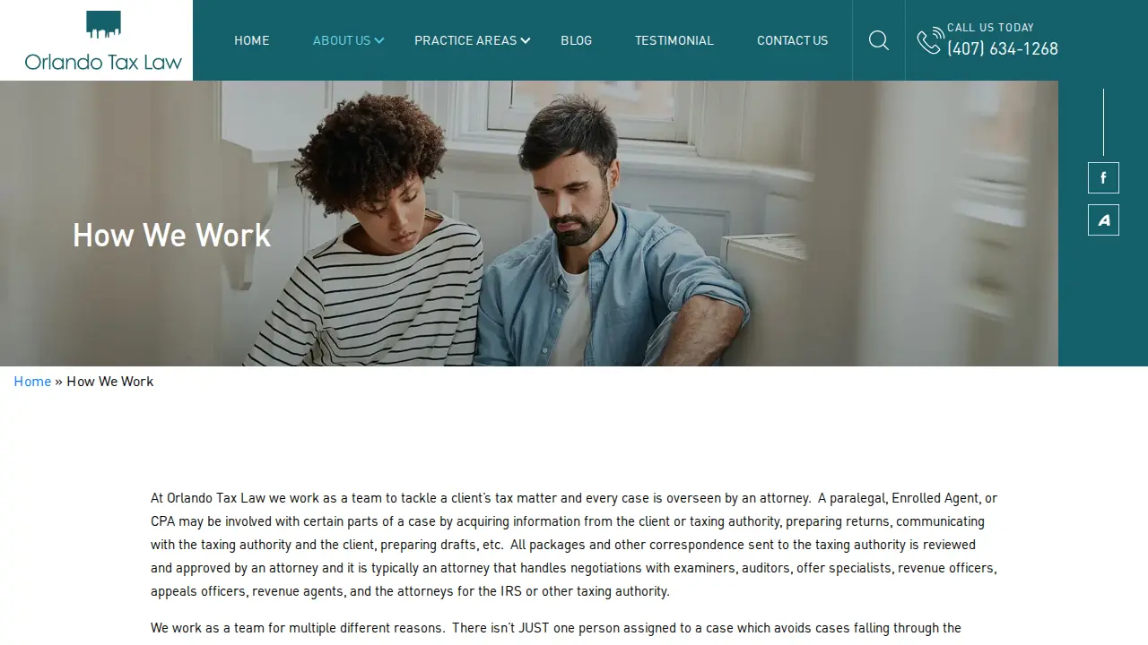 Orlando Tax Law page