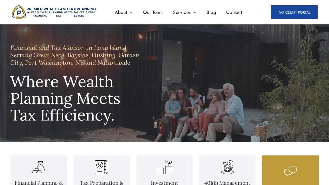Premier Wealth and Tax Planning