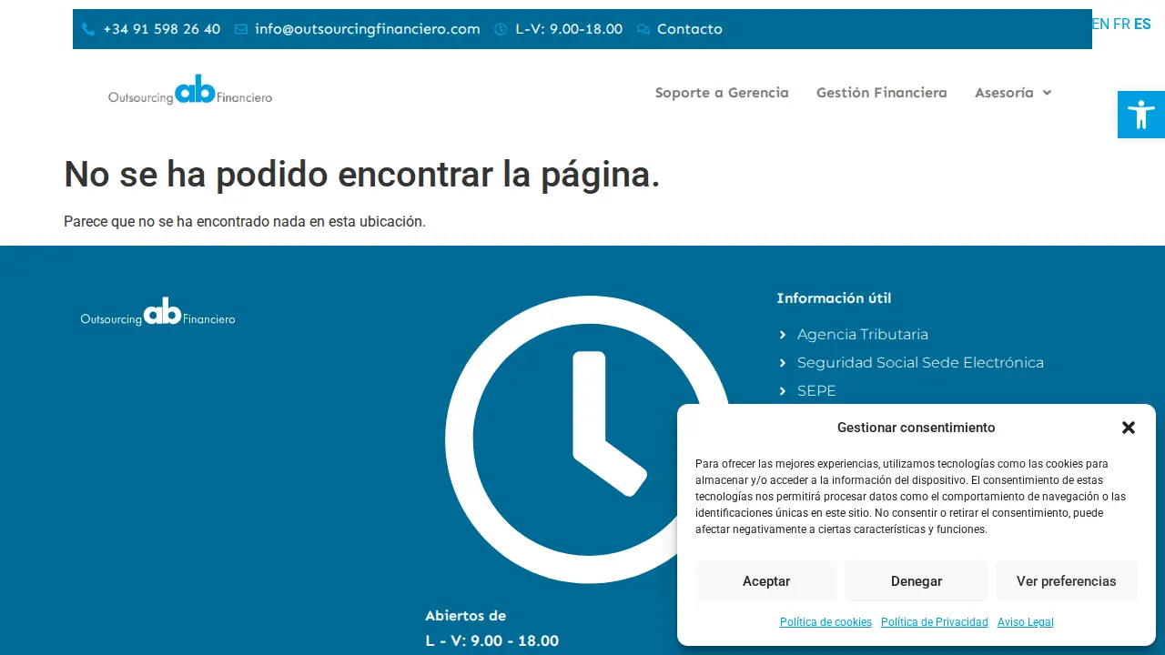 AB Outsourcing Financiero SLU page