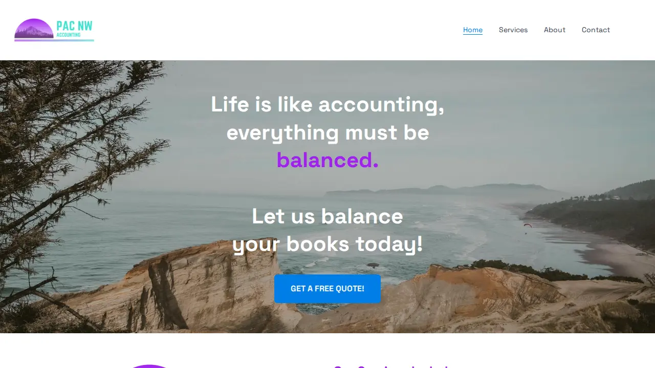 PAC NW Accounting page