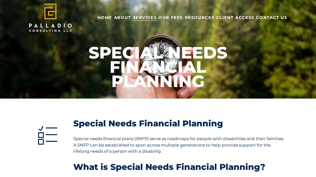 Palladio Consulting LLC page