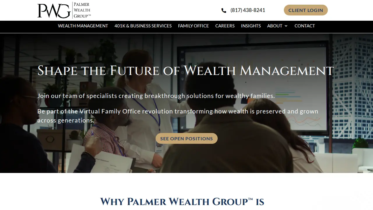Palmer Wealth Group, LLC page