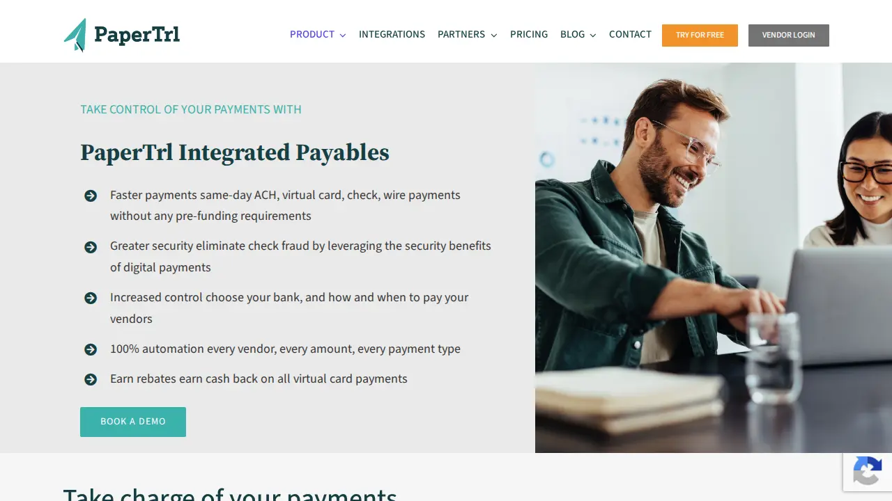 PaperTrl page