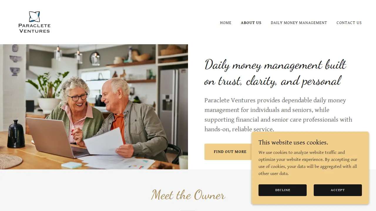 Paraclete Ventures page