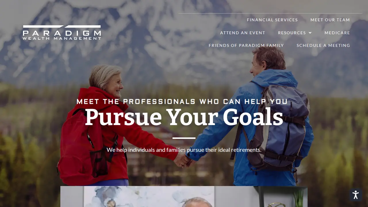 Paradigm Wealth Management page