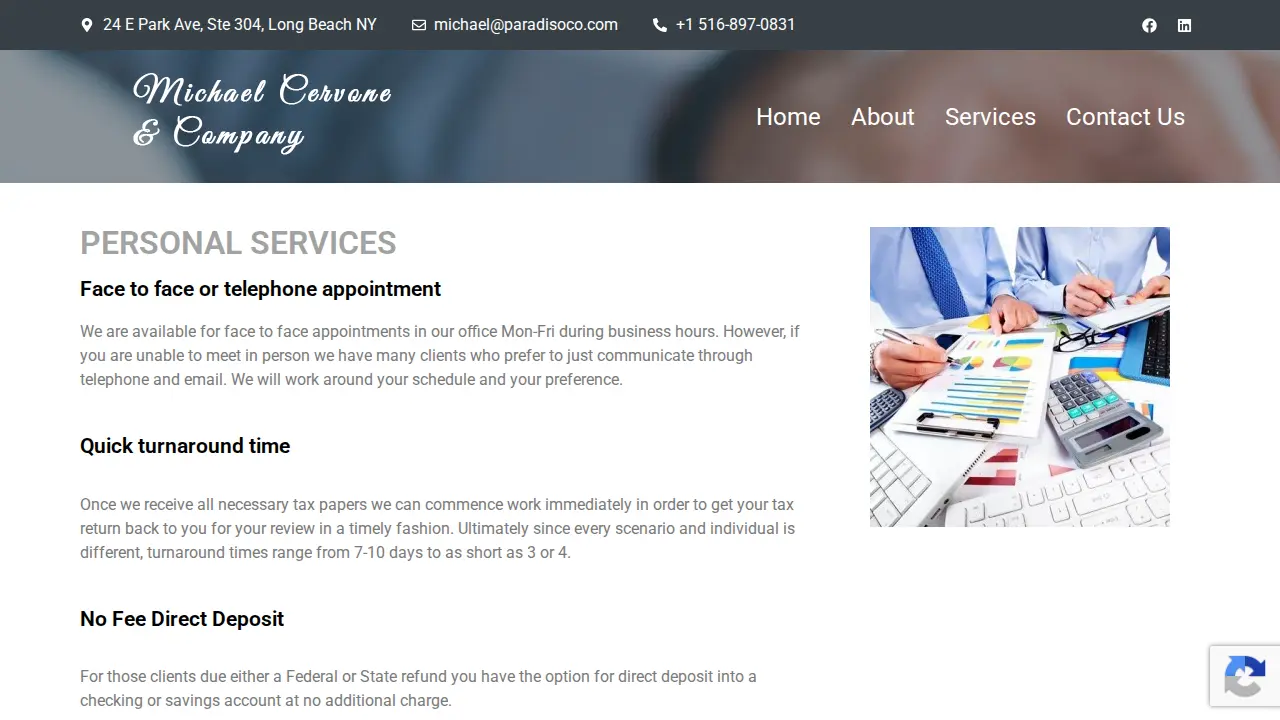 William Paradiso & Associates page