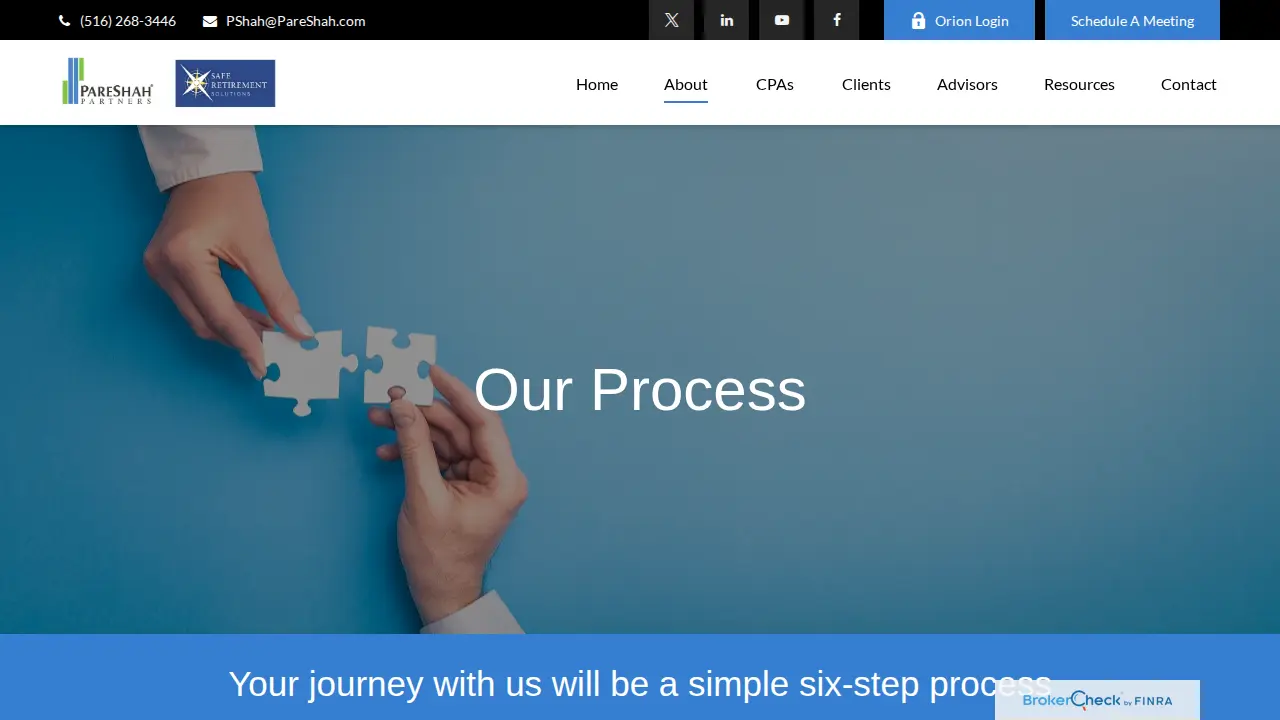 PareShah Partners page