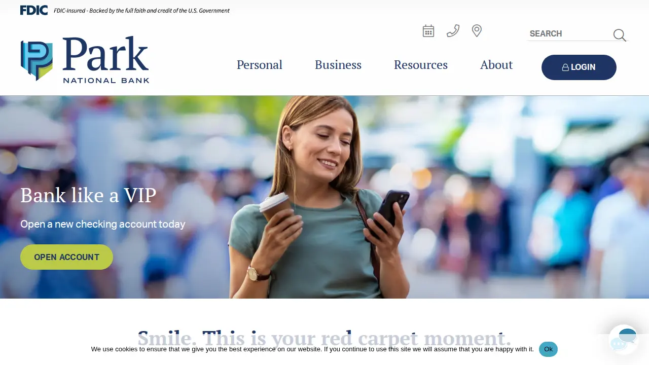 Park National Bank: Columbus Gender Road Office page