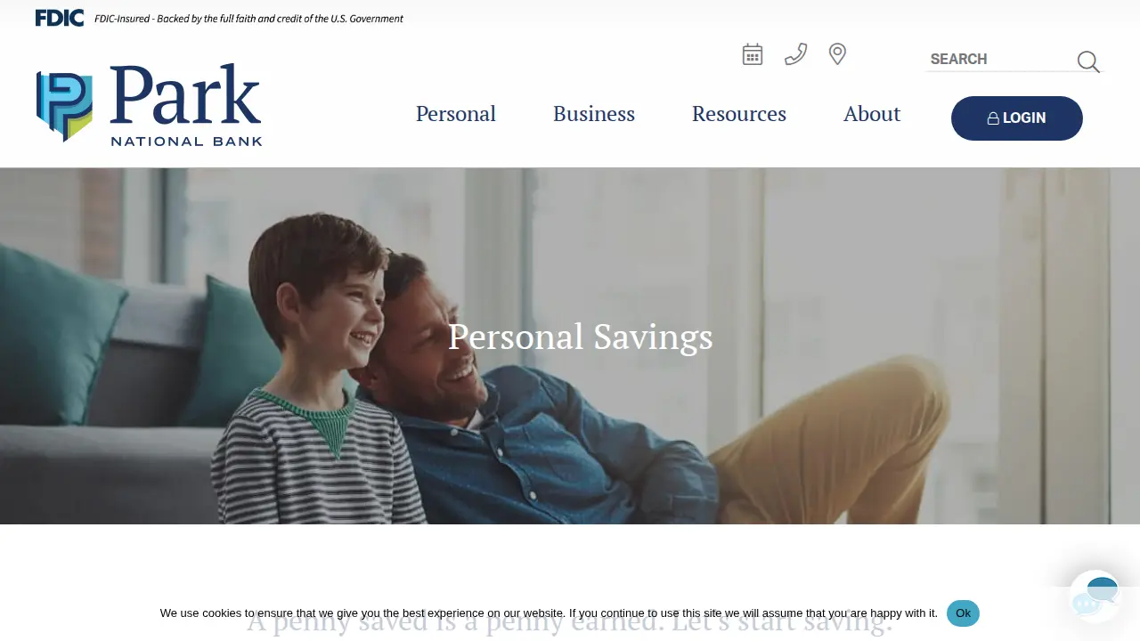 Park National Bank: Columbus Gender Road Office page