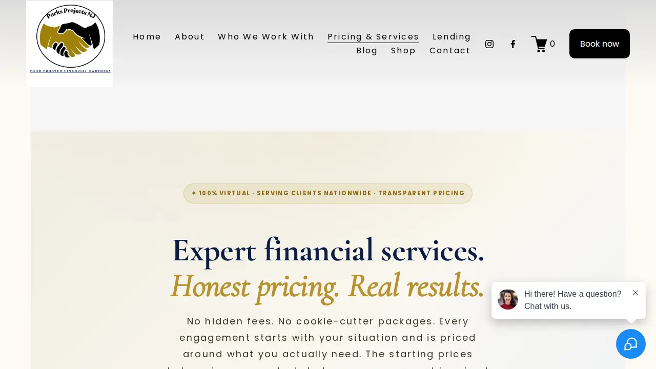 Parks Projects NJ page